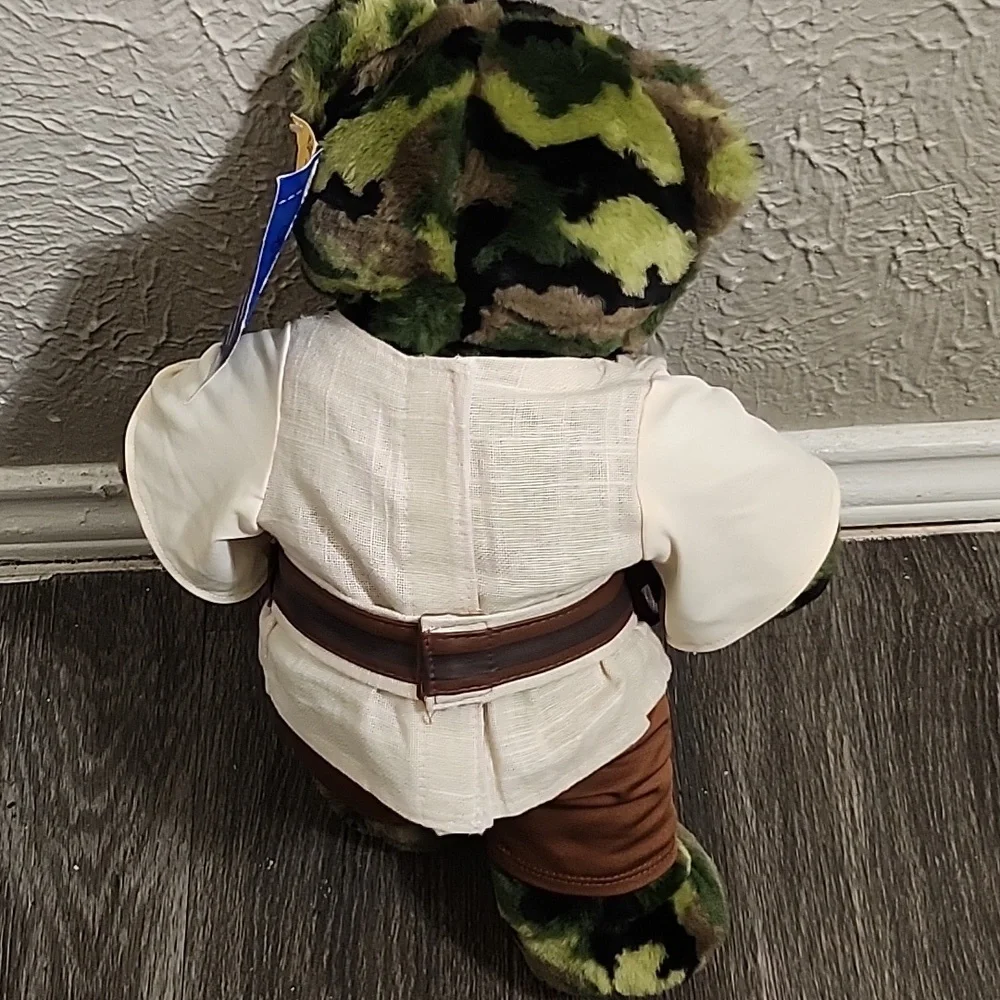 Build-A-Bear Green and Brown Camouflage Stuffed Animal - Picture 2 of 3